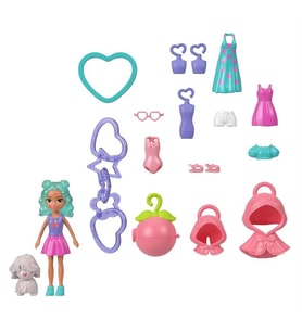 Polly Pocket Anahtarlık Olabilien Moda Stili Serisi Medium JKR46-JKR49