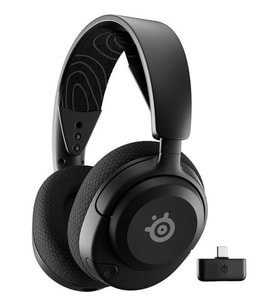 Steelseries Arctis Nova 5 Wireless ve Bluetooth Kablosuz Oyuncu Kulaklığı - Siyah