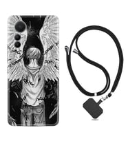 Xiaomi 12 Lite Kılıf Resimli Boyun Askılı İpli Desenli Silikon Series Angel 1883