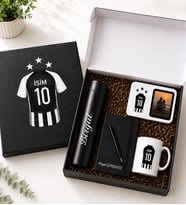 Kişiye Özel Taraftar set 3 (Siyah - Beyaz)