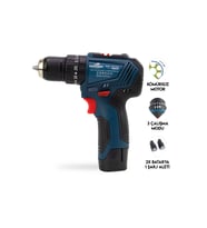 Pratik ve güçlü 12V akülü vidalama aracı, kolay kullanım sağlar
