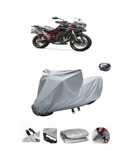 Triumph Tiger 800  Su Geçirmez Motosiklet Brandası ARKA ÇANTA UYUMLU