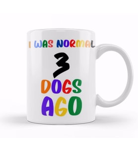Funny Dog Lover Gifts For   Men Kids Kupa Bardak Porselen