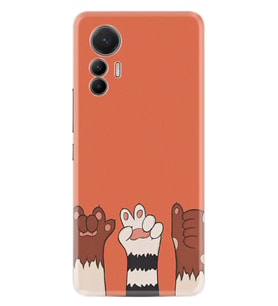 Xiaomi 12 Lite Kılıf Resimli Desenli Silikon Platinium Series Three Hand 1818