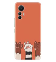 Xiaomi 12 Lite Kılıf Resimli Desenli Silikon Platinium Series Three Hand 1818
