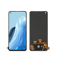 Oppo Reno 7 ile Uyumlu Oled Ekran Dokunmatik Cph2371 (Siyah)