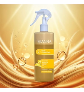 Çift Fazlı Keratin Içeren Fön Suyu & Yeniler - 400Ml