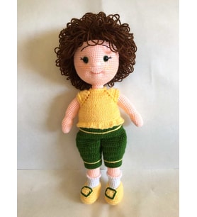 Ali Can Bebek Amigurumi Organik Oyuncak