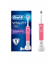 D100 3D White Pembe Vitality Şarjlı Diş Fırçası