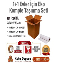 1+1 Evler için EKO Komple Taşınma Seti
