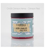 Cadence Very Chalky Home Decor Mobilya Boyası 500 ml. CH-28 CRIMSON KIRMIZI 