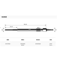 SVAC VOLKSWAGEN JETTA-TOURAN 2.0 KIZDIRMA (ISITMA) BUJİSİ 4 ADET