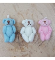 10 Adet 4 Cm Tüysüz Ayıcık-