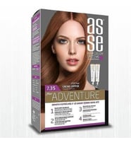 Asse Hair Color System Saç Boyası Kakao Kahve No: 7.35