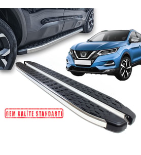 QASHQAİ 2014 2015 2016 2017 2018 2019 2020 2021 ARACA ÖZEL BLACKLİNE YAN BASAMAKLIK