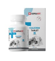 Supravet Calcium Tablet Calcium Kedi ve Köpekler İçin 75 Tablet