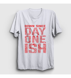 Presmono Unisex Beyaz Day One Ish V2 Wwe Güreş The Usos T-Shirt 525561tt (Beyaz)