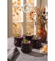 Selen Concept Frenk Model El Yapımı Cam Bardak 4Lü Set