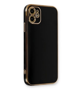 Newface Apple iPhone 11 Kılıf Volet Silikon - Siyah