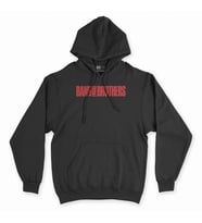 Kırmızı Band Of Brothers Siyah Kapşonlu Sweatshirt Hoddie