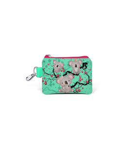Coral High Kids Su Yeşilİ Neon Mercan Koala Desenli Bozuk Para Çantası 21813