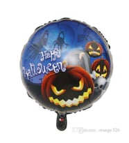 Happy Halloween Balkabağı Folyo Balon 18 inç (4915) GO-53-vice/(1395) 03970