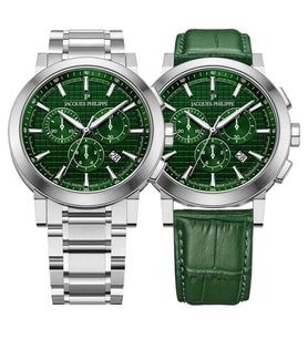Jacques Philippe JPQGC1713X6XS Erkek Kol Saati ve Yedek Kordon
