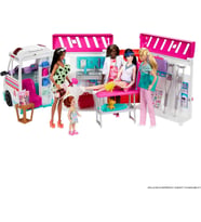 Barbie'Nin Yeni Ambulansı (Çok Renkli)
