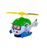 Oyuncak Helikopter Sevimli Helikopter Işıklı Sesli 22 Cm (Çok Renkli)