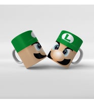 Baskılı Kupa Bardak Nostaljik Oyun Kahramanı Süper Luigi - 2