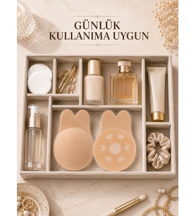 Görünmez Kendinden Yapışkanlı Destek Pedi Yeniden Kullanılabilir Silikon Destek Pedi