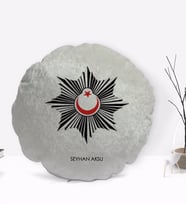 BK Gift Kişiye Özel İsimli Polis Tasarımlı Dekoratif Kırlent Yastık-1