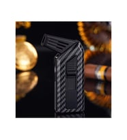 Flabox Aletli Pipo Çakmağı Desenli Siyah (DENIM)