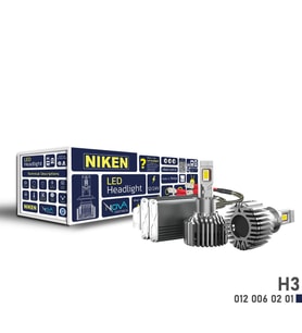 H3 Led Xenon Far Ampulü Nova Niken 12000 Lümen