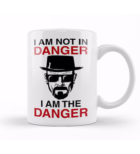Breaking Bad I Am The Danger Kupa Bardak Porselen