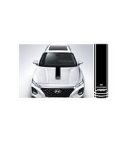 Hyundai İçin Uyumlu Aksesuar Oto Kaput Şerit Sport Sticker. 60*15 Cm