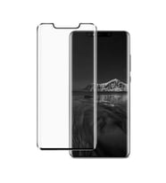 Huawei Mate 20 Pro Uyumlu Ön Koruma Polymer Nano Ekran Koruyucu (Siyah)
