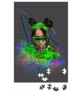 Billie Eilish 01 Puzzle 240 Parça Yapboz