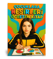 Çocuklara Kesirleri Öğreten Kitap (Spiralli)