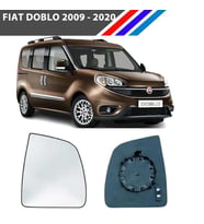 Doblo 2010 Sonrası Yan Ayna Camı Isıtmalı - Sağ