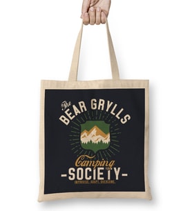 The Bear Grylls Camping Society Bez Çanta Uzun Saplı