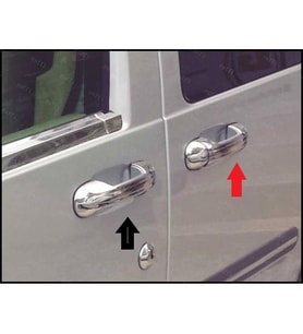 FORD CONNECT 4 KAPI KOLU KROM 2002 2003 2004 2005 2006 2007 2008 2009