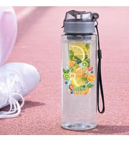 BK Gift Detoks Tasarımlı Süzgeç Hazneli Suluk 500 ml -3, BPA İçermeyen Detoks Matara