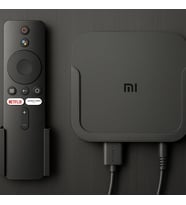 Xiaomi Mi TV Box S ve Mi Box TV Stick S İle Uyumlu Duvar Montaj Standı, Siyah, Bluetooth Uzaktan Kumanda Tutucu Aparatı