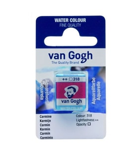 Talens Van Gogh 1/2 Tablet Sulu Boya 318 Carmine 