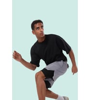 Erkek Şort Normal Bel Straight Siluet Micro Dokuma Hızlı Kuruma Spor Aktiviteler Günlük Kullanım (Gri)