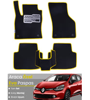 Renault Clio 4 Hatchback (2012-2019) Uyumlu EVA Paspas Tam Set – Birebir Uyum,Araca Özel Tasarım