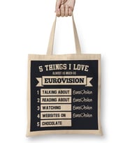 Things I Love Almost As Much As Eurovision Bez Çanta Uzun Saplı
