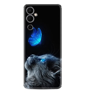 Tecno Pova Neo 2 Kılıf Resimli Desenli Silikon Platinium Series Butterfly Cat 1891