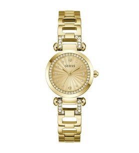 GUESS GUGW0869L4 ALTIN KAPLAMA TAŞLI KADIN KOL SAATİ